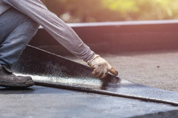 Professional Foundation Crack Repair technician working in Burr Oak, MI
